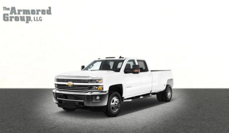 Armored Chevrolet Silverado 3500